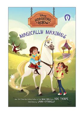 英文原版 Disneys Horsetail Hollow 01 Magically MaximusPrincess Rapunzels Horse 迪士尼马尾谷冒险记1 神奇的马克西姆斯