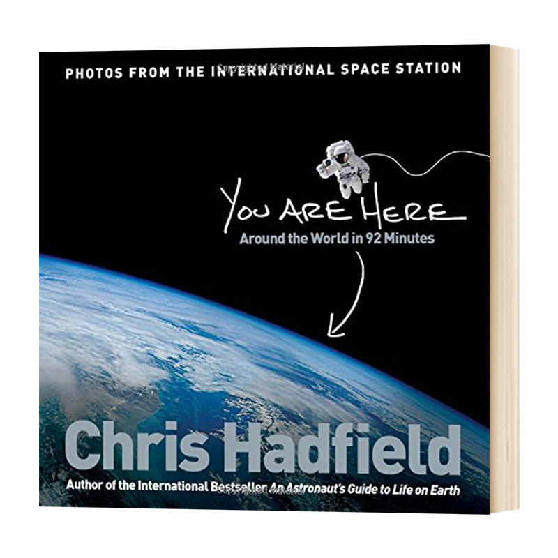 你在这里 You Are Here 英文原版儿童读物 进口课外英语阅读书籍 Chris Hadfield