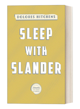 英文原版 Sleep With Slander 与诽谤同眠 美国文库 侦探推理小说 Dolores Hitchens 英文版 进口英语原版书籍