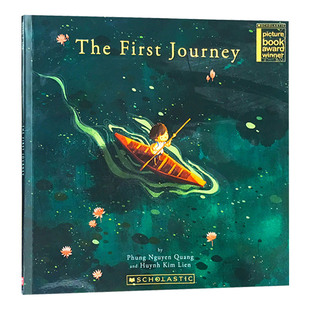 進口書籍 Scholastic學(xué)樂 Quang 亞洲插畫家大賽獲勝作品 Journey 旅程 The 英文版 First Phung 英文原版 兒童心智培養(yǎng)繪本 Nguyen