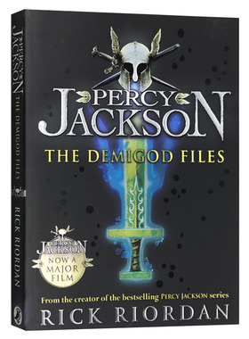 波西杰克逊 Percy Jackson The Demigod Files 缺爱的半神 波西杰克逊与半神外传 英文原版科幻小说