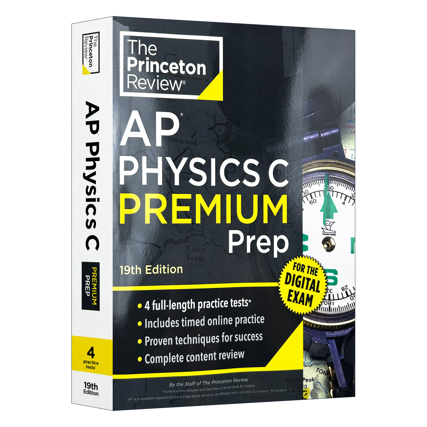 英文原版 Princeton Review AP Physics C Premium Prep 普林斯顿评论AP物理C 增值版 含线上题库 2026 第19版 进口英语原版书籍