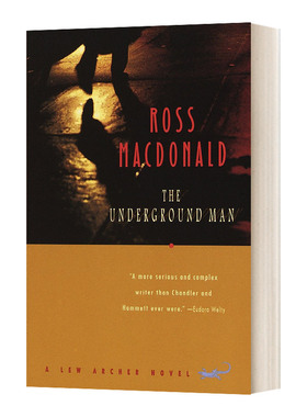 地下人 移动飞靶作者 The Underground Man (Lew Archer Series 16) 英国金匕首奖得主Ross Macdonald 英文原版侦探小说