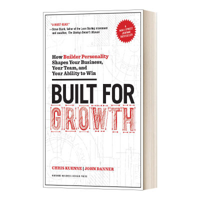 Built for Growth 为增长而建：制造者的个性如何塑造你的企业，你的团队和你的能力 精装