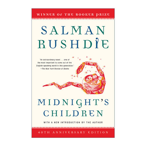 英文原版小说 Midnight's Children 午夜之子 Salman Rushdie萨曼·鲁西迪 Modern Library 100 Best Novels 英文版 进口英语书籍
