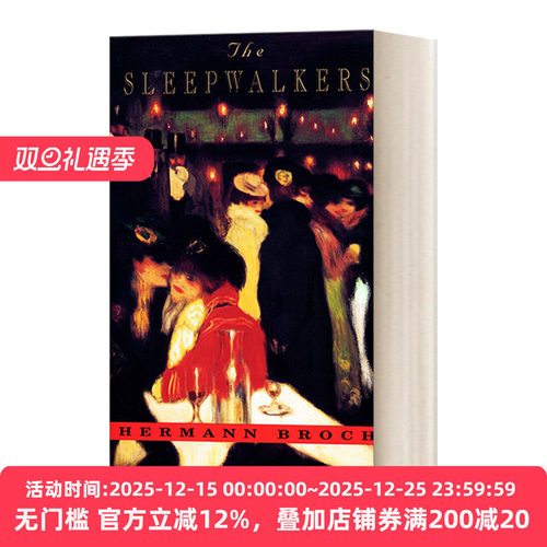 英文原版小说 The Sleepwalkers a Trilogy 梦游人 三部曲 Hermann Broch赫尔曼·布洛赫 英文版 进口英语原版书籍