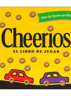 原版 Cheerios El Libro De Jugar 麦圈圈游戏书 西班牙语版 纸板书 进口原版书籍