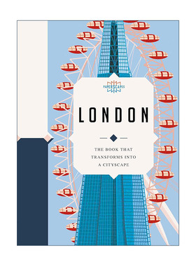 英文原版 Paperscapes London 纸上风采 伦敦 精装礼物书 精装 英文版 进口英语原版书籍