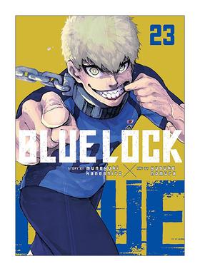 英文原版 Blue Lock 23 蓝色监狱系列23 同名日本动漫 足球体育漫画 野村优介 英文版 进口英语原版书籍