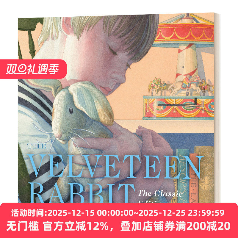 绒布小兔子精装英文原版