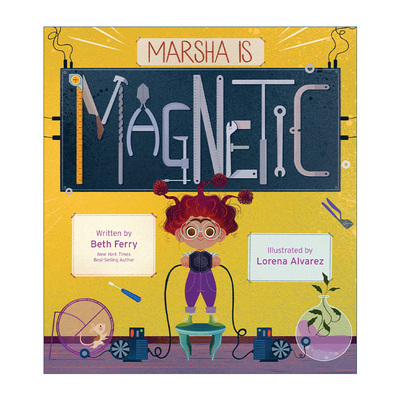 Marsha Is Magnetic 玛莎很有“吸引力” 精装绘本 做自己