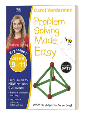 英文原版 Problem Solving Made Easy  Ages 9-11 Key Stage 2 轻松解题 让数学变得简单 9-11s岁 英文版 进口英语原版书籍