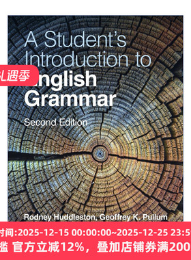英文原版 A Student's Introduction to English Grammar 剑桥学生英语语法 Rodney Huddleston 英文版 进口英语原版书籍