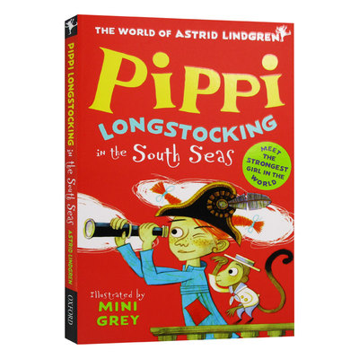 Pippi Longstocking in the South Seas 长袜子皮皮在南海 英文原版儿童读物 进口英语书籍
