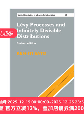 Lévy Processes and Infinitely Divisible Distributions 莱维过程与无穷可分分布 剑桥高等数学研究系列 英文原版数学专业读物