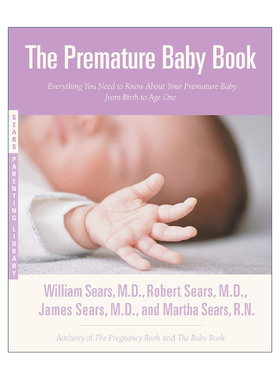 英文原版 The Premature Baby Book 早产婴儿护理书 西尔斯育儿 英文版 进口英语原版书籍