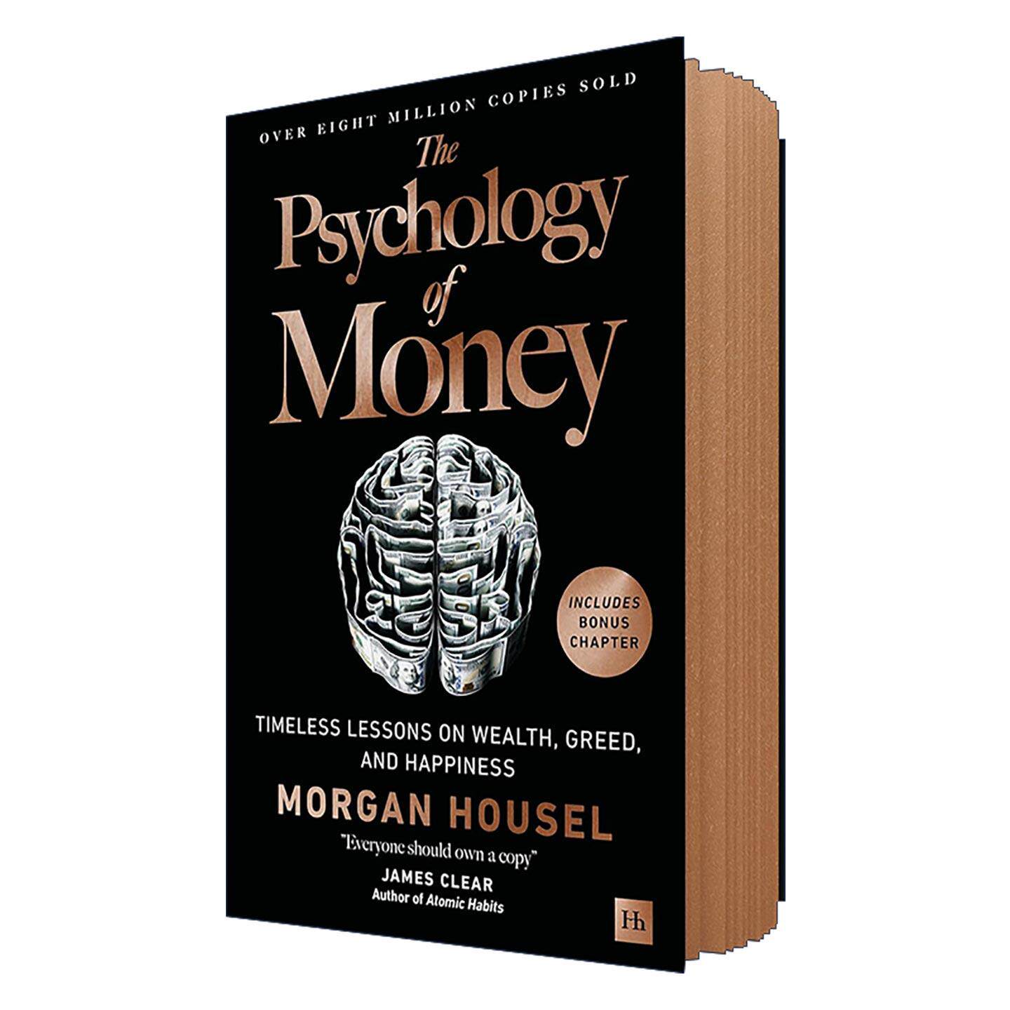 英文原版 The Psychology of Money 金钱心理学 致富心态 关于财富 贪婪与幸福的20堂理财课 精装收藏版 英文版 进口英语原版书籍