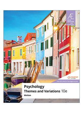 英文原版 Psychology Themes and Variations 心理学 主题和变化 第10版 英文版 进口英语原版书籍