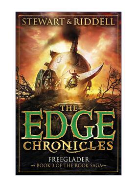 英文原版 The Edge Chronicles 9 Freeglader 昆特边境大冒险9 儿童冒险小说 英文版 进口英语原版书籍