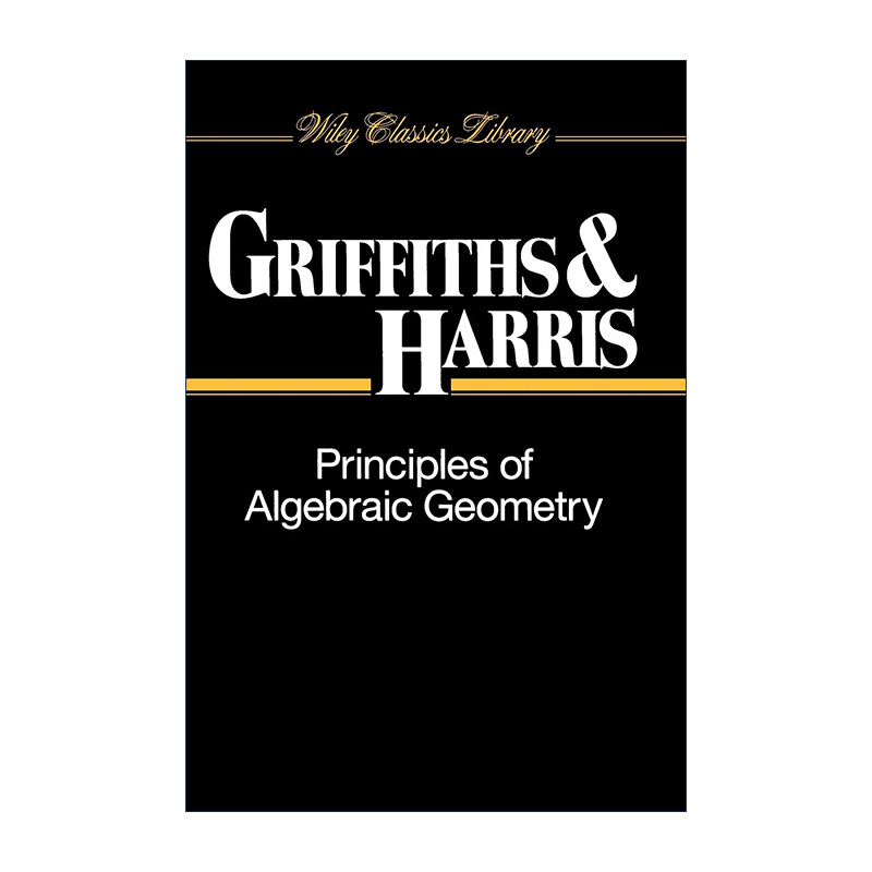 英文原版 Principles of Algebraic Geometry 代数几何原理 英文版 进口英语原版书籍