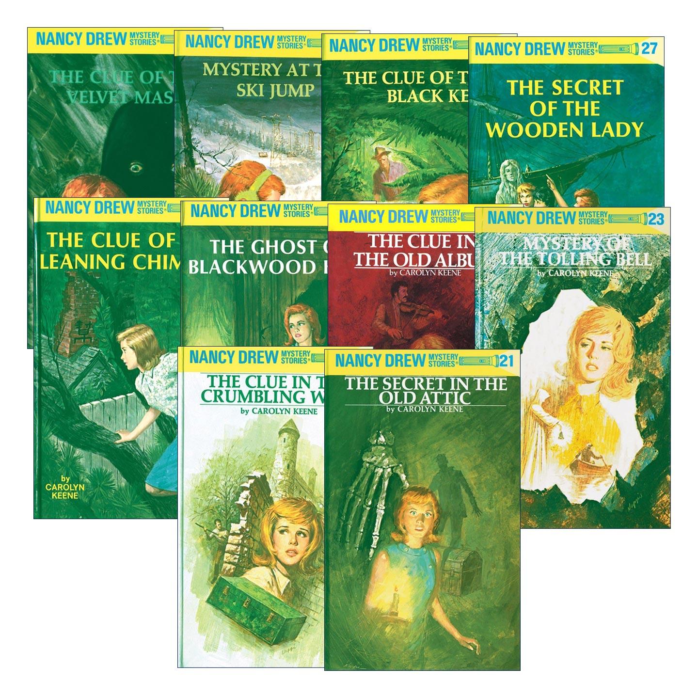 英文原版 Nancy Drew 南希德鲁系列21-30册 儿童悬疑推理小说 Carolyn Keene 精装 英文版 进口英语原版书籍