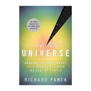 暗物质 The 英文原版 暗能量与发现现实其余部分 进口英语原版 Percent 英文版 书籍 Universe 竞赛 宇宙