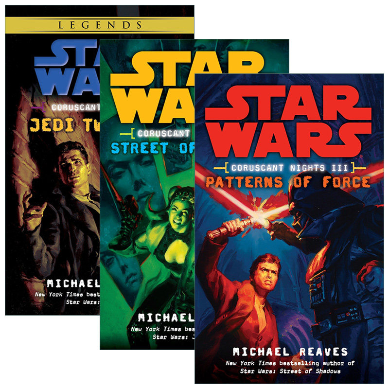 Star Wars Coruscant Nights 星球大战 科洛桑之夜系列3册 科幻小说