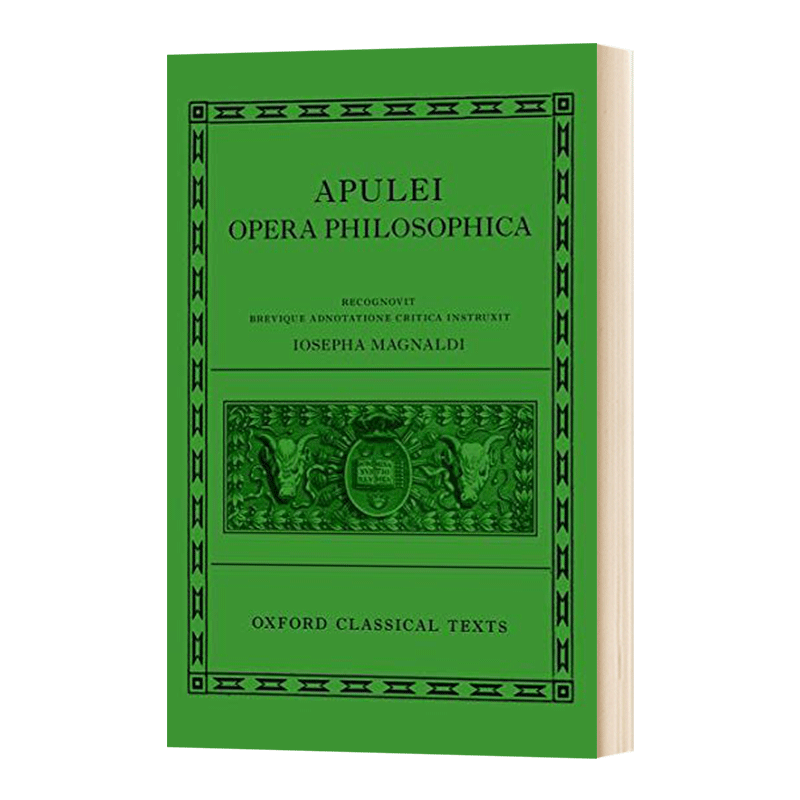 Apuleius Philosophical Works Apulei Opera Philosophica 阿普列尤斯 哲学著作 精装 阿普列尤斯歌剧哲学 英文原版社科读物