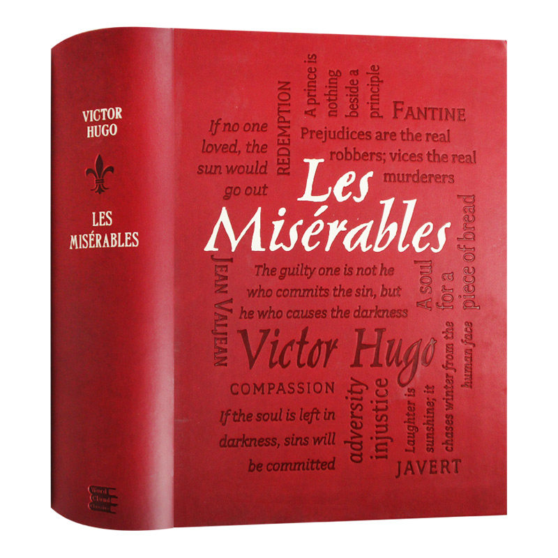 世界 les miserables 维克多雨果 英文原版小说文学书 巴黎圣母院作者