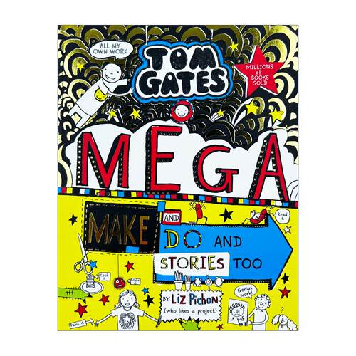 英文原版 Tom Gates 16 Mega Make and Do and Stories Too 汤姆盖茨系列 英文版 进口英语原版书籍