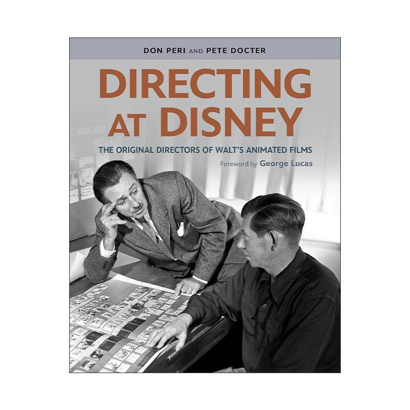 英文原版 Directing at Disney 在迪士尼导演 华特动画电影的原始导演 艺术传记 Pete Docter 精装 英文版 进口英语原版书籍