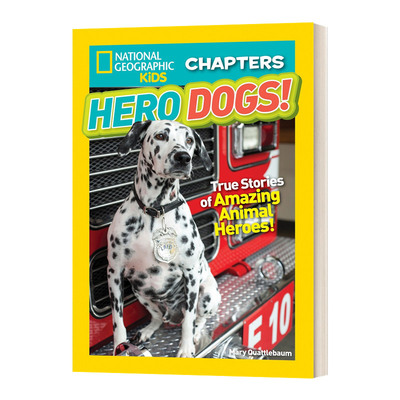 National Geographic Kids Chapters: Hero Dogs美国国家地理儿童章节书