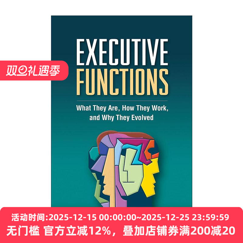 英文原版 Executive Functions 执行职能 是什么 如何工作以及为什么演变 巴克利 英文版 进口英语原版书籍
