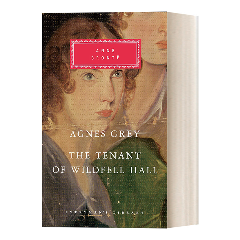 英文原版 Agnes Grey The Tenant of Wildfell Hall 阿格尼斯.格雷 荒野庄园的房客 女房客 人人图书馆精装收藏版 Anne Bronte