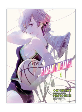英文原版 Bakemonogatari manga 4 化物语系列4 同名动漫漫画 NISIOISIN西尾维新 英文版 进口英语原版书籍
