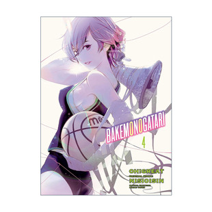 英文原版 Bakemonogatari manga 4 化物语系列4 同名动漫漫画 NISIOISIN西尾维新 英文版 进口英语原版书籍