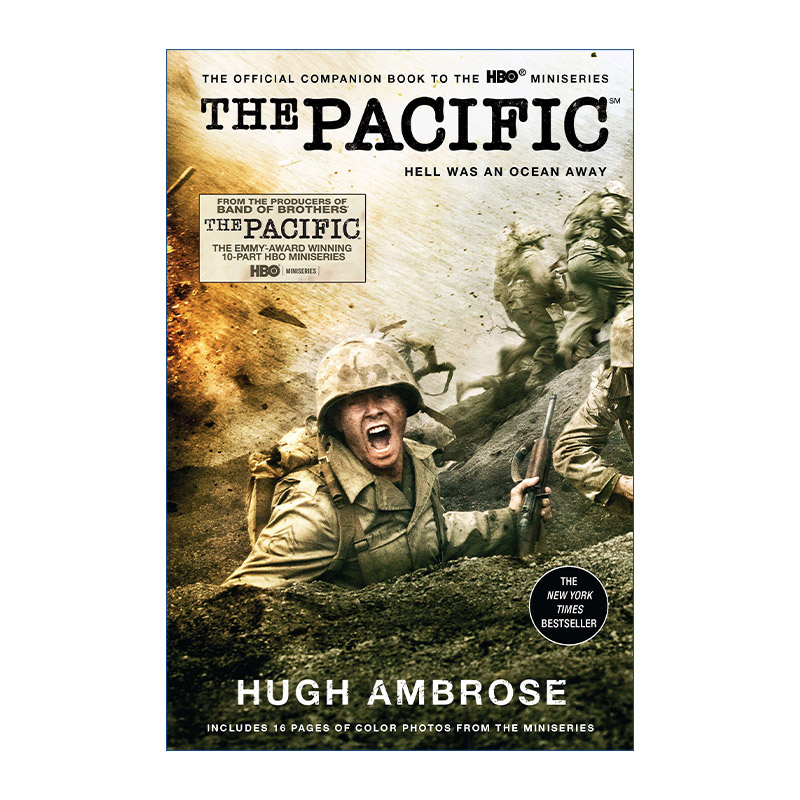 The Pacific 血战太平洋 HBO美剧原著 二战 太平洋战争 斯皮尔伯格 汤姆汉克斯 Hugh Ambrose 书籍/杂志/报纸 人文社科类原版书 原图主图