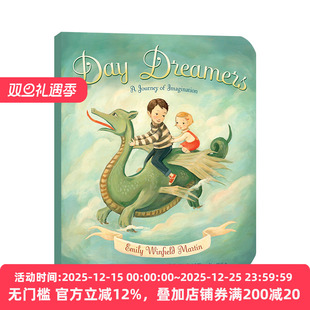 白日梦想家 想象之旅 Day Dreamers Emily Winfield Martin 英文原版0-3岁儿童哄睡绘本 进口英语纸板书籍