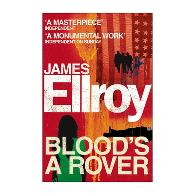 英文原版 Blood's A Rover 美国黑社会三部曲 血之车 詹姆斯·艾尔罗伊 英文版 进口英语原版书籍