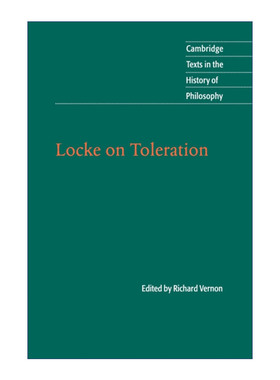 Locke on Toleration 约翰·洛克 论宗教宽容 剑桥哲学史文本系列