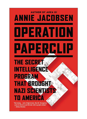 英文原版 Operation Paperclip 回形针行动 “二战”后期美国招揽纳粹科学家的绝密计划 英文版 进口英语原版书籍