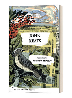 John Keats 费伯自然诗歌选集 济慈 精装 英文原版文学诗歌读物 进口英语书籍