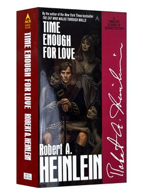 时间足够爱你 Time Enough For Love 英文原版科幻小说 海因莱因 Robert A. Heinlein 进口英语书籍