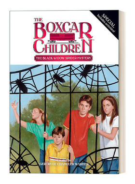 英文原版 The Boxcar Children Specials#21 The Black Widow Spider Mystery 棚车少年特辑#21黑寡妇蜘蛛之谜 英文版 进口英语书