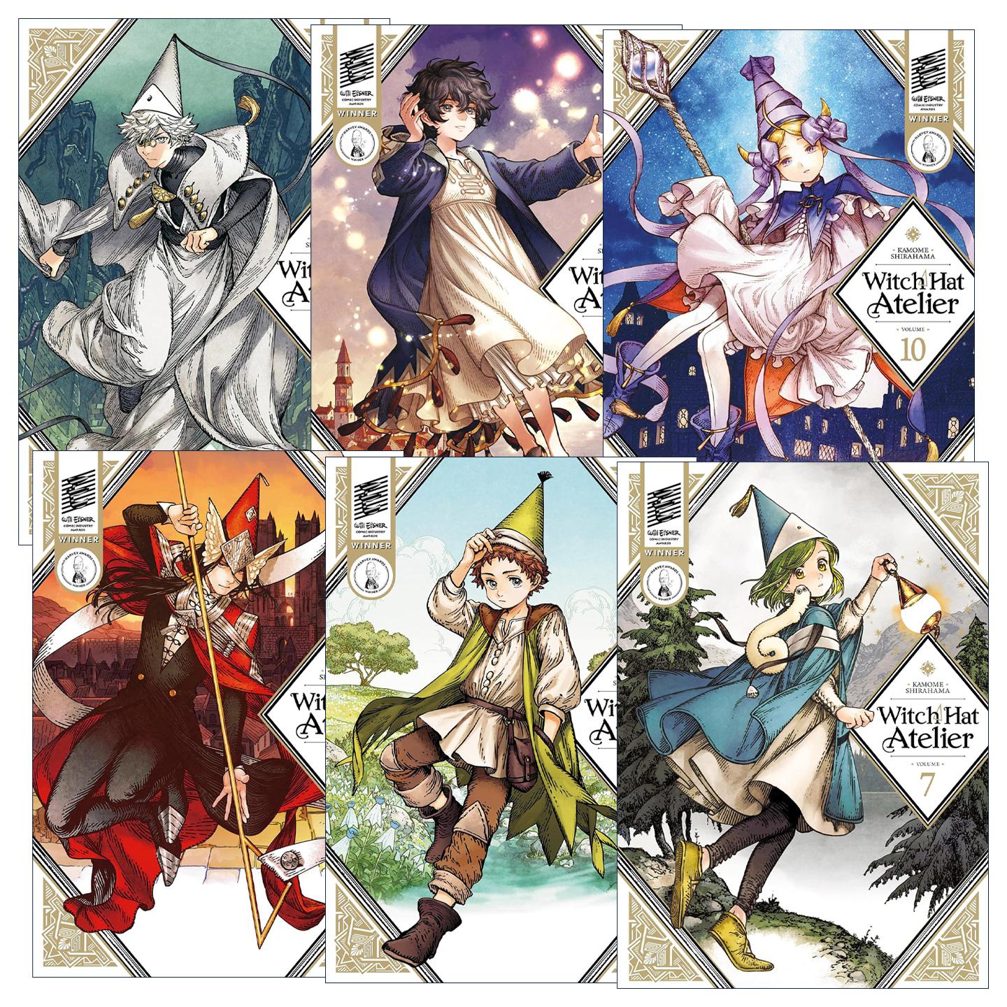 英文原版 Witch Hat Atelier 尖帽子的魔法工坊系列7-12册 同名动漫漫画 白浜鴎 英文版 进口英语原版书籍