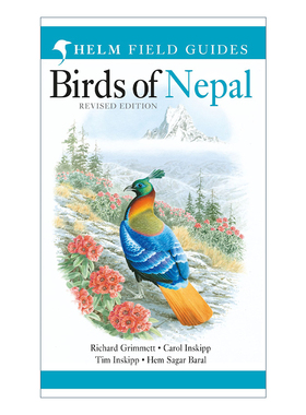 英文原版 Birds of Nepal 尼泊尔鸟类图鉴 英文版 进口英语原版书籍