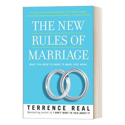 英文原版 The New Rules of Marriage 婚姻的新规则 你需要知道什么才能使爱情有效 英文版 进口英语原版书籍