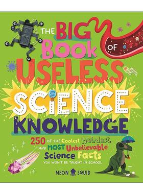 英文原版 The Big Book of Useless Science Knowledge “无用”科学知识百科全书 精装 英文版 进口英语原版书籍