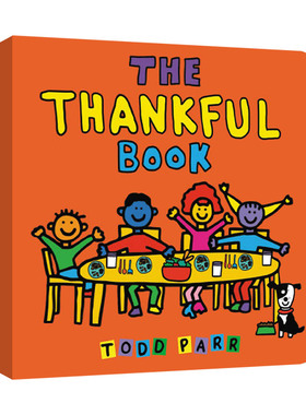 英文原版 The Thankful Book 感恩之书 纸板书 英文版 进口英语原版书籍