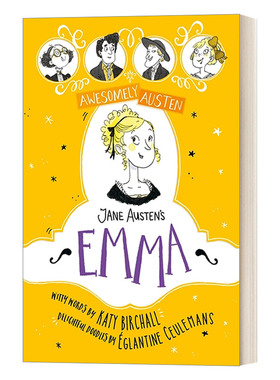 英文原版 Jane Austen's Emma 爱玛 简·奥斯汀 儿童插图版 Awesomely Austen 英文版 进口英语原版书籍